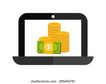 laptop technology design, vector illustration eps10 graphic 