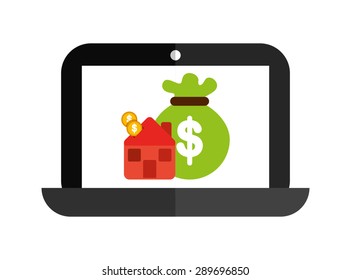 laptop technology design, vector illustration eps10 graphic 