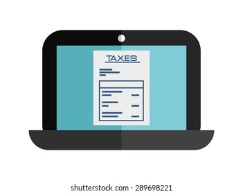 laptop technology design, vector illustration eps10 graphic 