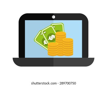laptop technology design, vector illustration eps10 graphic 