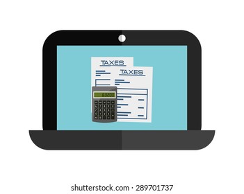 laptop technology design, vector illustration eps10 graphic 