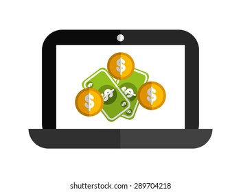 laptop technology design, vector illustration eps10 graphic 