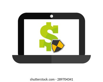 laptop technology design, vector illustration eps10 graphic 