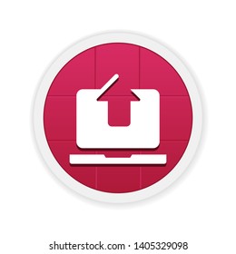 Laptop Update - Vector App Icon