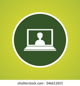 Laptop & User Icon