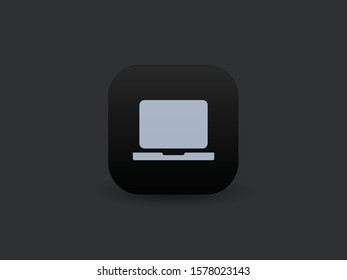 Laptop - Vector App Icon