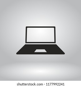 a laptop vector icon 10 eps