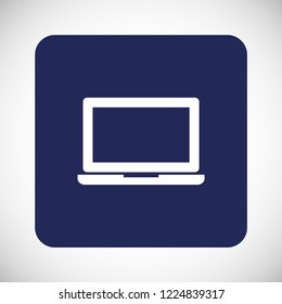 a laptop vector icon 10 eps