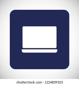 a laptop vector icon 10 eps