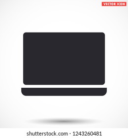 a laptop vector icon 10 eps