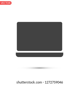 a laptop vector icon 10 eps