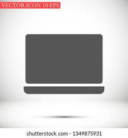 a laptop vector icon 10 eps
