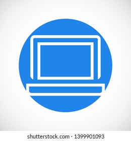 laptop vector icon. 10 EPS Design
