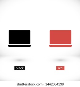 a laptop vector icon 10 eps