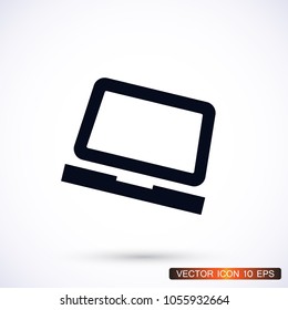 Laptop  vector icon