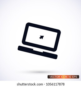 Laptop  vector icon