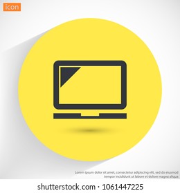 Laptop  vector icon