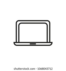 Laptop Vector icon	