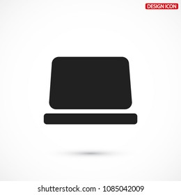 Laptop  vector icon