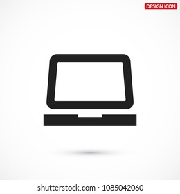 Laptop  vector icon