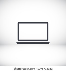 Laptop Vector icon