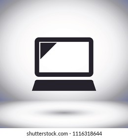 Laptop  vector icon