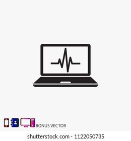  laptop  vector icon