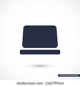 Laptop  vector icon