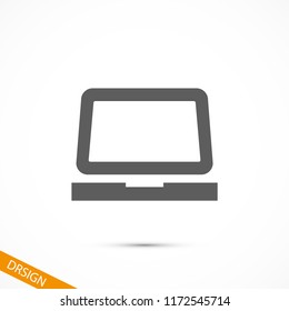 Laptop  vector icon