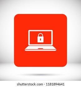 Laptop  vector icon