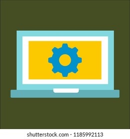 laptop vector icon