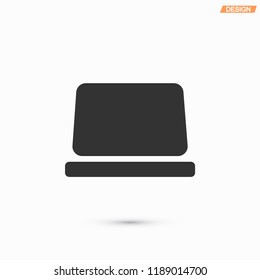 Laptop  vector icon