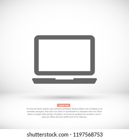 laptop vector icon