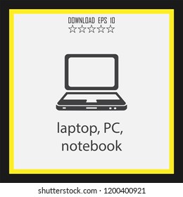laptop   vector icon