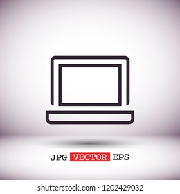 laptop vector icon