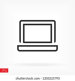 laptop vector icon