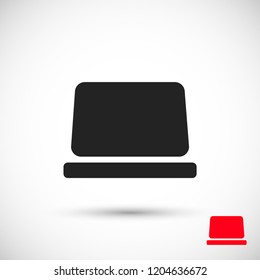 Laptop  vector icon
