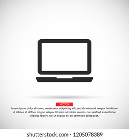 laptop vector icon