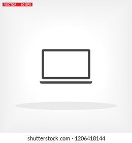 Laptop Vector icon