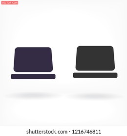 Laptop  vector icon