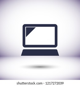 Laptop  vector icon
