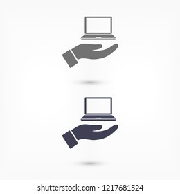  laptop vector icon 