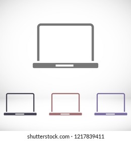 Laptop Vector icon