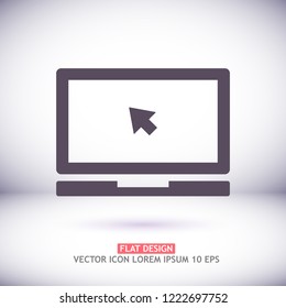 Laptop Vector icon