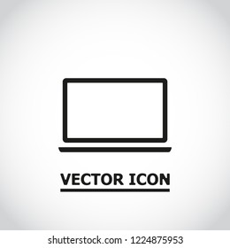 Laptop Vector icon