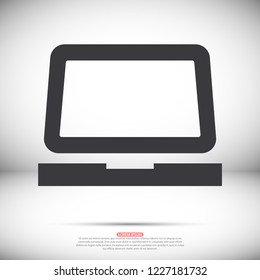 Laptop  vector icon