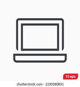 laptop vector icon