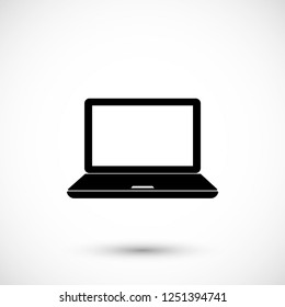 Laptop  vector icon