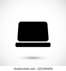 Laptop  vector icon