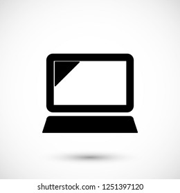 Laptop  vector icon